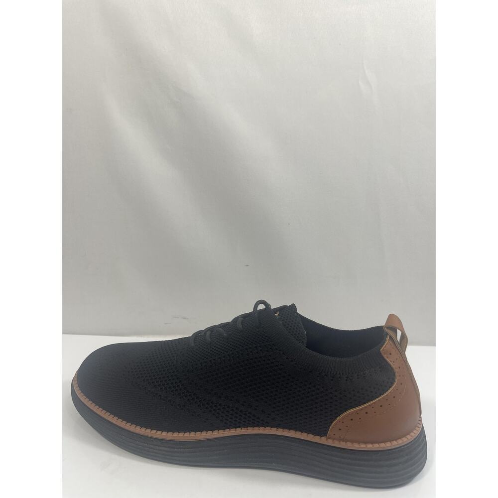 Akademiks Shoes Mens Size 12 Black Knit Casual Sneakers New Box OLNEY-01